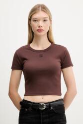 HUGO top scurt pentru femei, din bumbac Delanor PPYH-TSD0TT_89X (50512000)