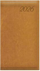 KALENDART Image 2026 I035 mustár heti beosztású álló zsebnaptár 26C035I-009 (26C035I-009)