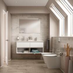 Ideal Standard Set vas wc pe pardoseala BTW cu capac softclose slim si bideu Ideal Standard Connect Air Aquablade (E004201+E233401+E036601)