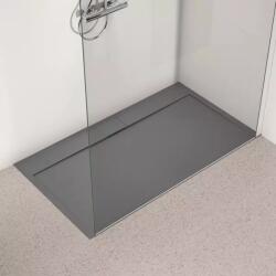 Ideal Standard Cadita de dus dreptunghiulara Ideal Standard i. life Ultra Flat S gri asfaltic 140x80 cm (T5224FS) - sanoterm