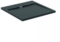 Ideal Standard Cadita de dus patrata Ideal Standard i. life Ultra Flat S negru intens 70x70 cm (T5246FV) - sanoterm
