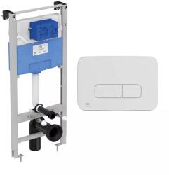 Ideal Standard Set rezervor WC cu cadru Ideal Standard ProSys si clapeta Oleas M3 crom lucios (R020467+R0123AA)