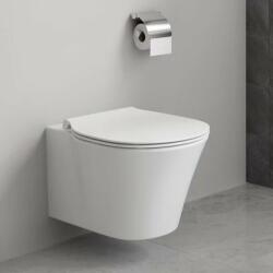 Ideal Standard Set vas wc suspendat Connect Air Aquablade cu capac slim soft close (E005401+E036601)