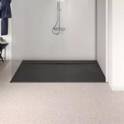 Ideal Standard Cadita de dus dreptunghiulara Ideal Standard i. life Ultra Flat S negru intens 200x100 cm (T5235FV) - sanoterm
