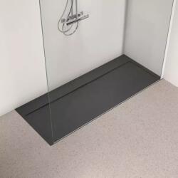 Ideal Standard Cadita de dus dreptunghiulara Ideal Standard i. life Ultra Flat S negru intens 170x70 cm (T5244FV) - sanoterm