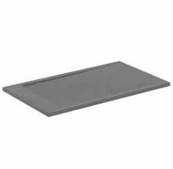 Ideal Standard Cadita de dus dreptunghiulara Ideal Standard i. life Ultra Flat S gri asfaltic 120x70 cm (T5233FS) - sanoterm