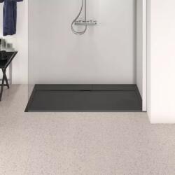 Ideal Standard Cadita de dus dreptunghiulara Ideal Standard i. life Ultra Flat S negru intens 140x70 cm (T5241FV) - sanoterm