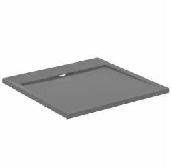 Ideal Standard Cadita de dus patrata Ideal Standard i. life Ultra Flat S gri asfaltic 80x80 cm (T5229FS) - sanoterm