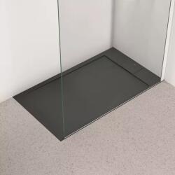 Ideal Standard Cadita de dus dreptunghiulara Ideal Standard i. life Ultra Flat S negru intens 120x70 cm (T5233FV) - sanoterm