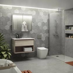 Ideal Standard Set vas wc pe pardoseala cu capac slim soft close Ideal Standard Strada II AquaBlade BackToWall (T296801+T360101)