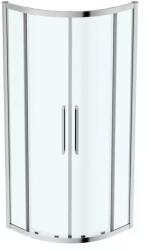 Ideal Standard Cabina de dus semirotunda Ideal Standard i. life cu 2 usi culisante 80x80 argintiu (T4933EO)