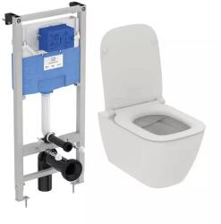 Ideal Standard Set rezervor WC cu cadru Ideal Standard ProSys si vas WC I. Life B cu capac softclose alb (R051901) - sanoterm