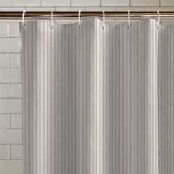 Catherine Lansfield Perdea de duș 180x180 cm Timeless Stripe - Catherine Lansfield Perdea de dus