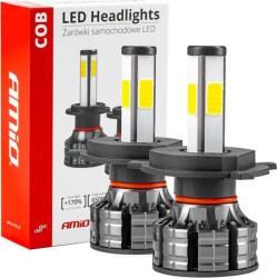 AMiO Led Autólámpák cob Sorozat h4 6500k amio-02843 (AMI-02843) (AMI-02843)