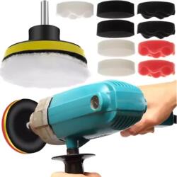 Xtrobb Polírozó Szett Adapterrel - 12 Darabos, 80 mm (5904665714027) (5904665714027)