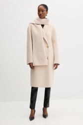 LIU JO gyapjú kabát bézs, MF5025 T4627 - bézs 36