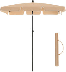 SONGMICS Téglalap Alakú Erkélynapernyő UPF50+ Védelemmel Bézs (EUZ-GPU25BR) - prodis