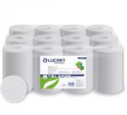 Lucart Kéztörlő 2 rétegű tekercses átmérő: 14 cm 240 lap/tekercs 12 tekercs/karton Eco 14 CF Lucart_861080 fehér (861080)