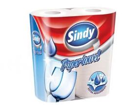 Sindy Háztartási papírtörlõ kéztörlõ 2 rétegű 2 tekercs/csomag Sindy fehér (7831) - tonerpiac