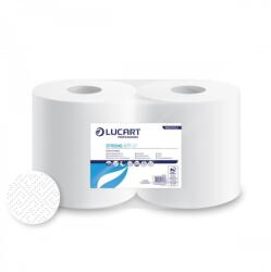 Lucart Ipari törlő 2 rétegű kitéphető dudával átmérő: 25 cm 675 lap/tekercs 2 tekercs/karton Strong 675 CF Lucart_852343J fehér (852343J)