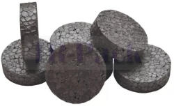  Grafitos polisztirol pogácsa 67mm x 10mm szürke 1000db