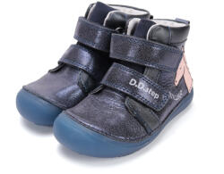 D.D.Step Barefoot magasszárú zárt cipő unikornisos Luminous talp (25-30 méret) A063-52815A (26)