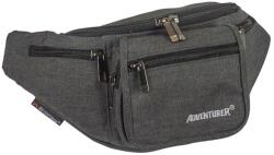 Adventurer Hat cipzáros szürke vászon övtáska Adventurer (BT 9001 szürke)