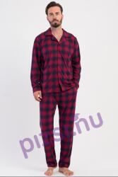 Vienetta Hosszúnadrágos gombos férfi pizsama (FPI2602 S)