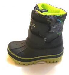 Wink 26-30 Wink Eco Hótaposó Csizma fiúknak - neon zöld/fekete