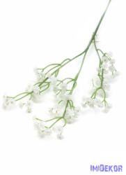  Gumis rezgő ág 62 cm - Fehér