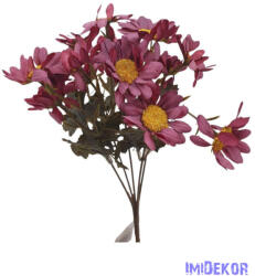 Antik színű kis csokor 28cm - Mályva