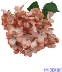  Hortenzia 5 fejes erezett művirág csokor 44cm - Antik Barack