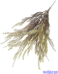  Hínárszerű műzöld bokor 45cm - Barna