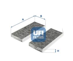 UFI Filtru, aer habitaclu UFI 54.287. 00 (54.287.00)