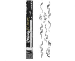  Ezüst Streamers konfetti kilövő 40 cm (MLG167764)
