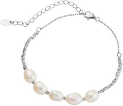 BeSpecial Bratara argint 925 placata cu rodiu cu perle naturale (BRR28)