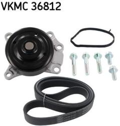 SKF Pompa apa + Set curea transmisie cu caneluri SKF VKMC 36812 (VKMC 36812)