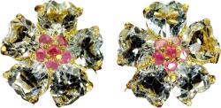 Frumoasa Venetiana Cercei argint topaz (C3107)