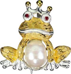 Frumoasa Venetiana Brosa argint perle (C3076)