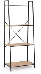 Bizzotto Raft otel negru mdf natur Haldor 60, 5x36x150h (0730997) Raft
