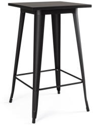 Bizzotto Masa bar otel negru Minnesota 60x60x103h (0732950)