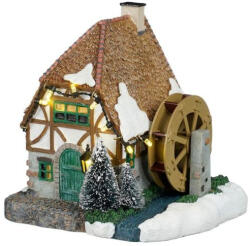  Luville Ville de Reidy Water wheel house battery operated