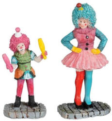  Luville Molendam Carnaval clowns 2 stuks