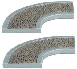 Luville General Road curve 2 stuks