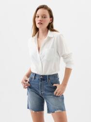 GAP Риза oxford с лого GAP GAP | Byal | ЖЕНИ | XXS