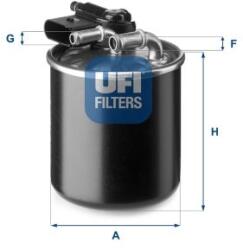 UFI filtru combustibil UFI 24.148. 00 (24.148.00) - automobilus