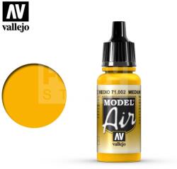 Vallejo Model Air Medium Yellow akrilfesték 71002V