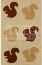 Pentacolor Kft Filcfigura - Mókus B filcfigura (6 db/cs) 27330