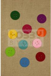 Pentacolor Kft Filcfigura - Gomb alakú filcfigura /4 cm/ (10 db/cs) 27476