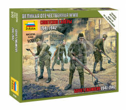Zvezda Soviet Engineers 1941-1942 makett 1: 72 (6108Z)